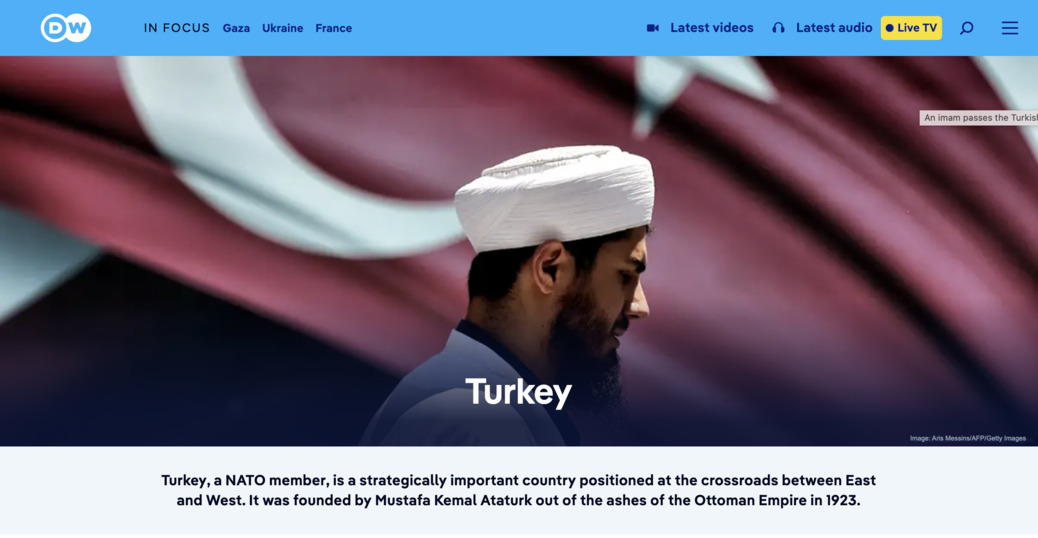 DW’s Outdated and Biased Portrayal of Türkiye